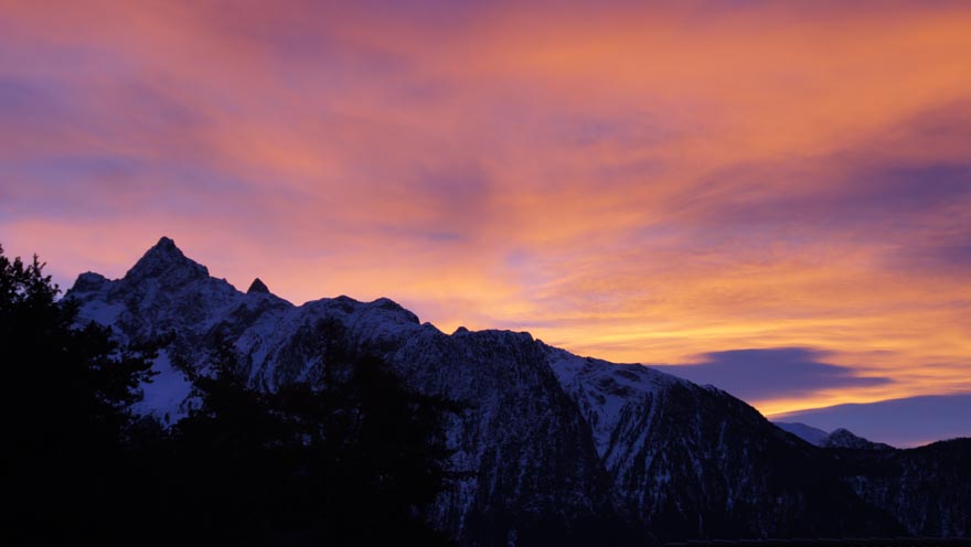 auftanken - abendstimmung