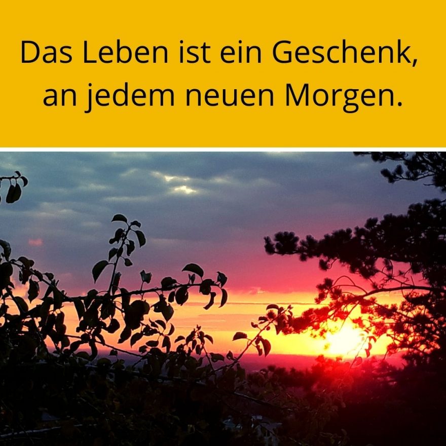 Morgen gedanken guten Guten Morgen