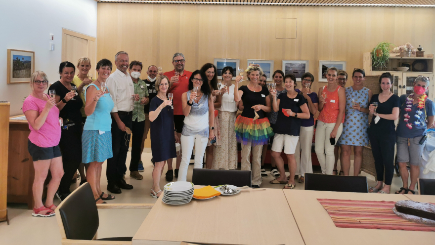 Gruppenbild Hospizstation zum Abschied