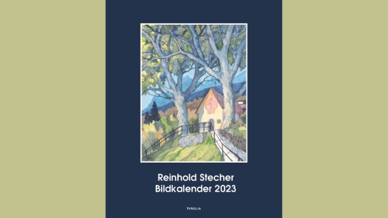 Titelseite des Reinhold Stecher Bildkalender 2023 mit dem Motiv einer Kapelle