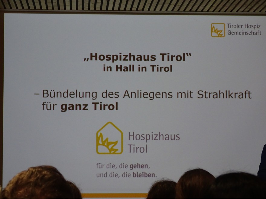 Folie - Hospizhaus Tirol - Strahlkraft für ganz Tirol