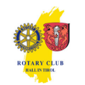 Logo des Rotary Clubs Hall