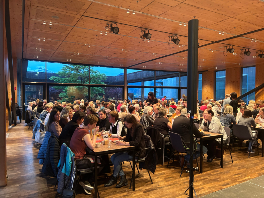 Das Publikum beim KOnzert