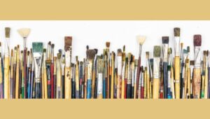 Pinsel in allen Farben