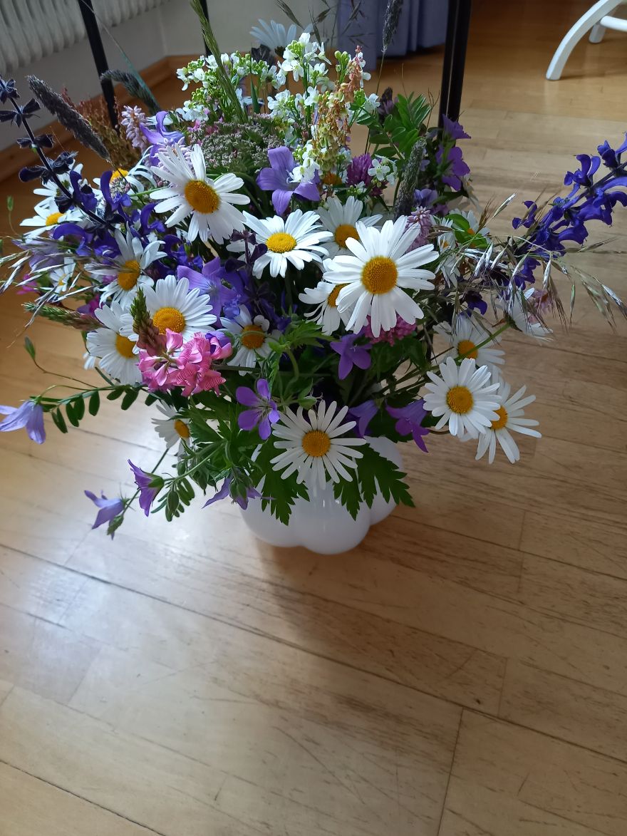 Blumenstrauß in Vase