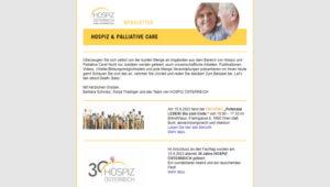 Screenshot - Newsletter Dachverband Oktober 2023