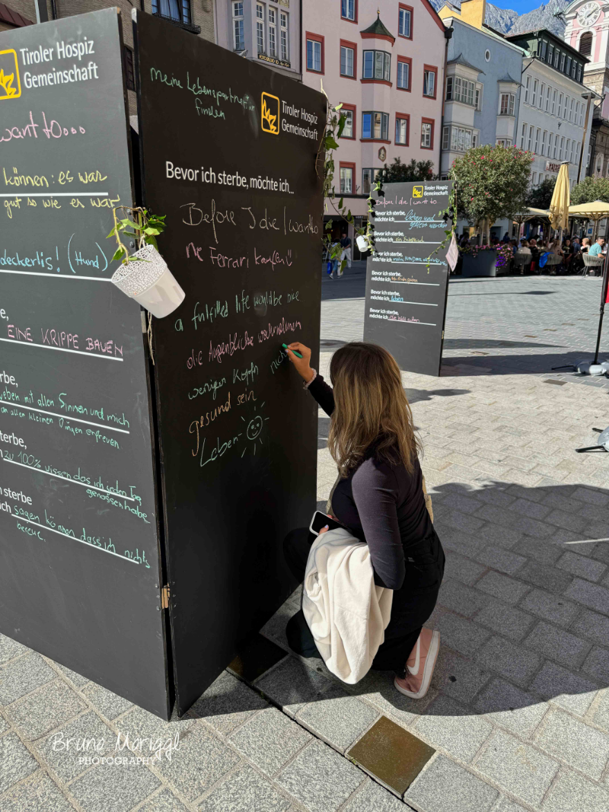 Straßenaktion Innsbruck