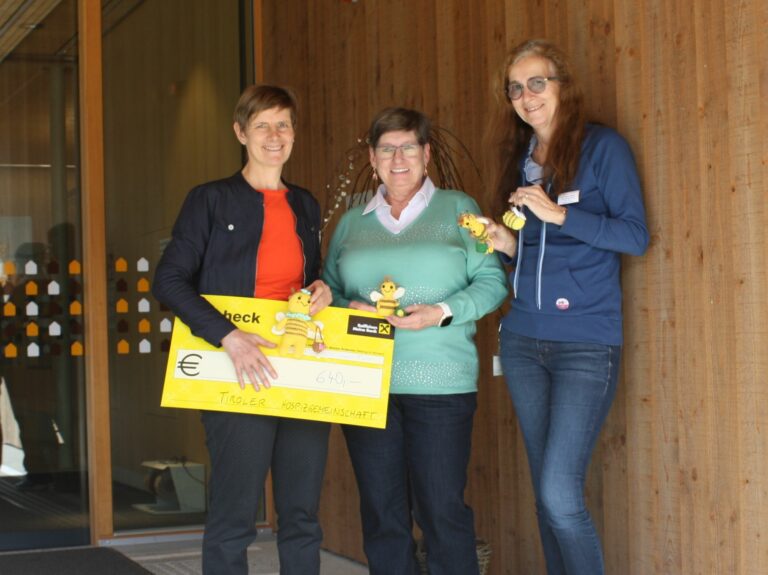 Im Bild: Christine Haas-Schranzhofer, Ingrid Schwitzer, Angelika Heim