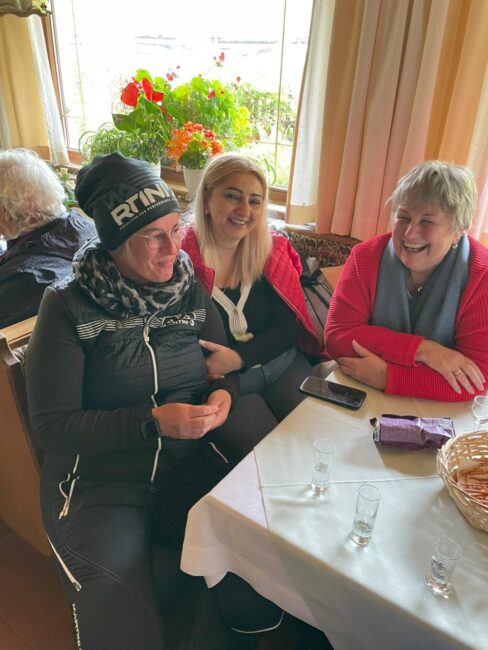 Beim gemütlichen Beisamen-Sein