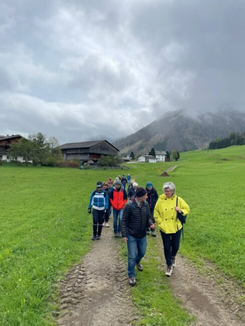 Beim Wandern