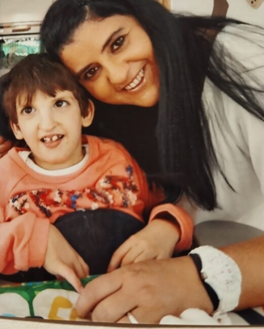 Mama Bianca mit Leonie
