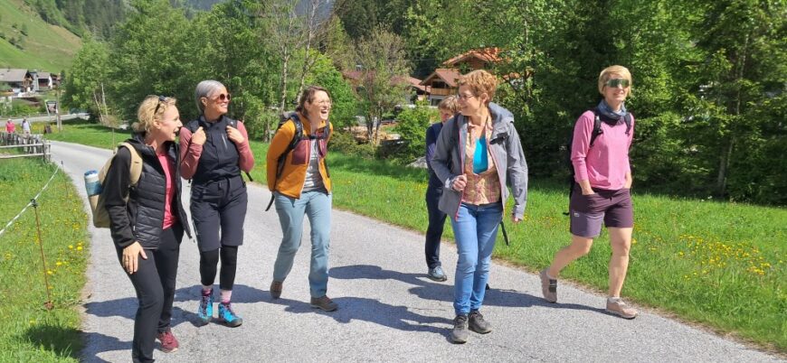 Regionalteam beim Wandern