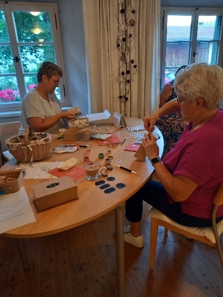 Beim Basteln