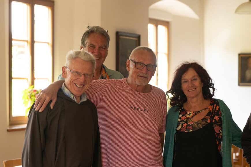 Gruppenbild mit Konstantin Wecker und Elisabeth Draxl