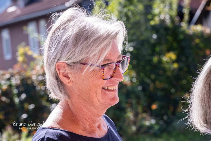 Eine Ehrenamtliche im Portrait