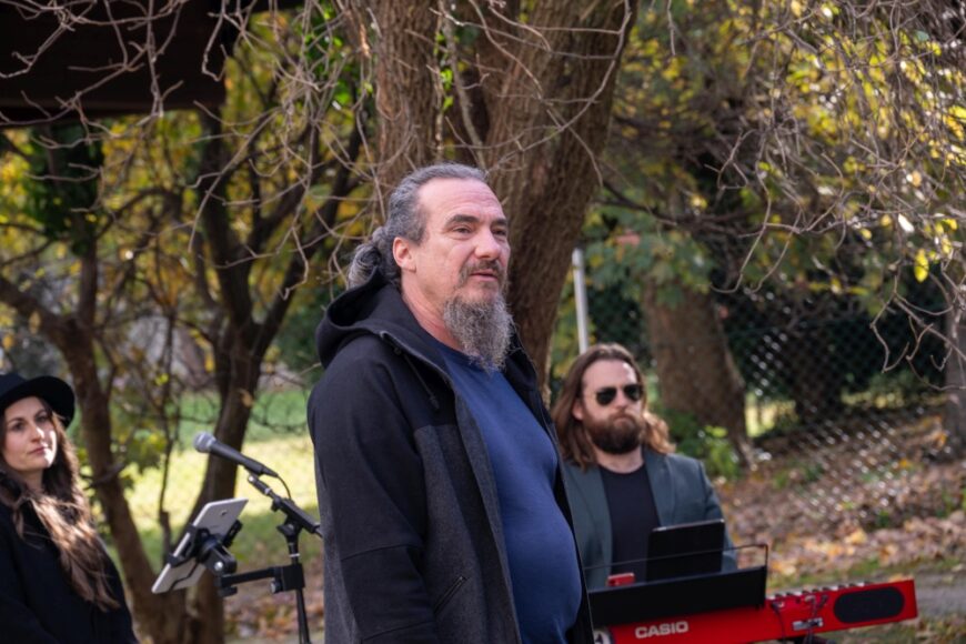 Michael Hennermann vom Verein für Obdachlsoe