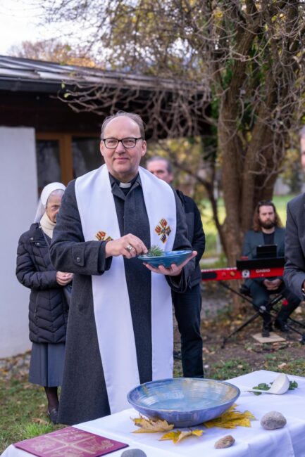 Hermann Glettler bei der Segnung