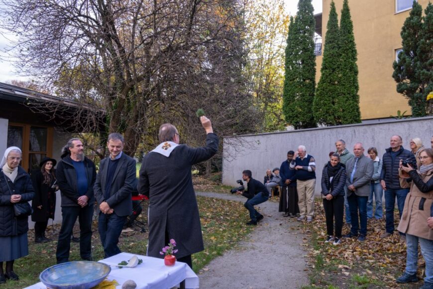 Hermann Glettler bei der Segnung