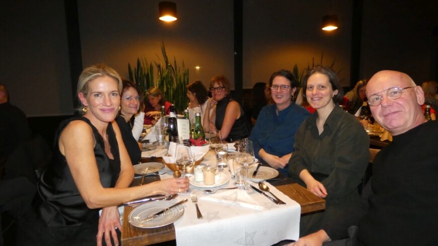 Bei der Adventfeier im Deck 47