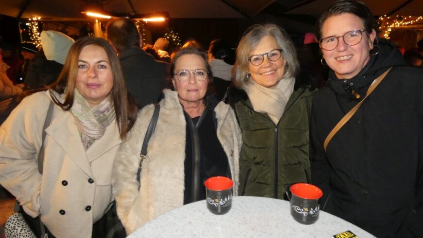 Beim gemütlichen Beisammen sein