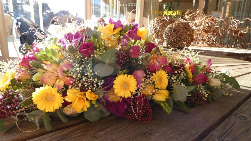 Wunderbare bunte Sträuße