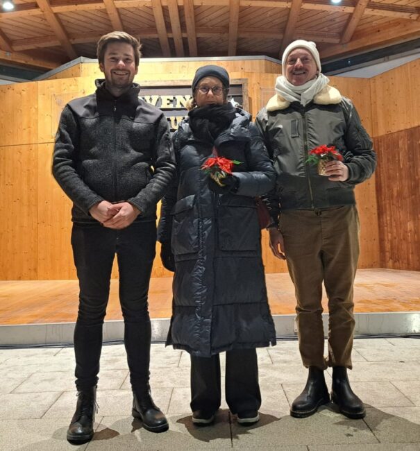 Chorleiter, Marina Baldauf und Robert Profunser