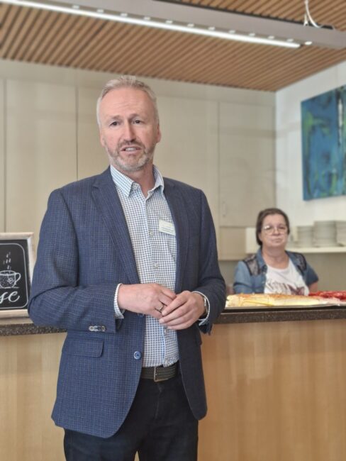 Werner Mühlböck bei seinen Dankes-Worten