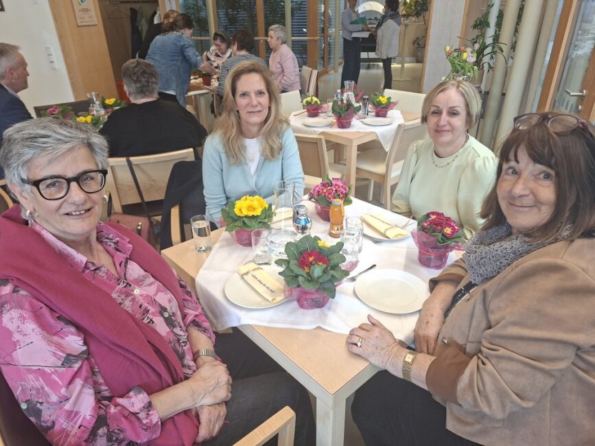 Die Ehrenamtlichen beim Nachmittag