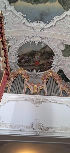 Die Orgel in der Kriche