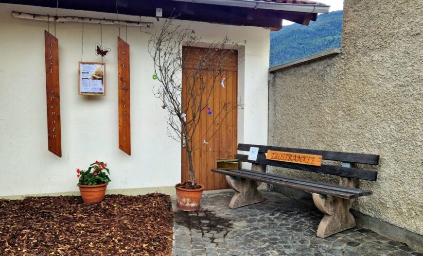 Die neue Trostbank in Tarrenz