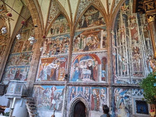 Bild Fresco in Kiche