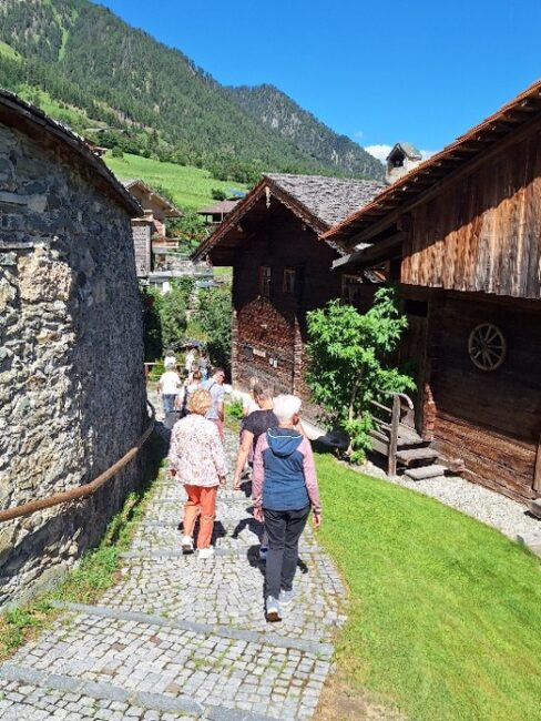 Beim Wandern