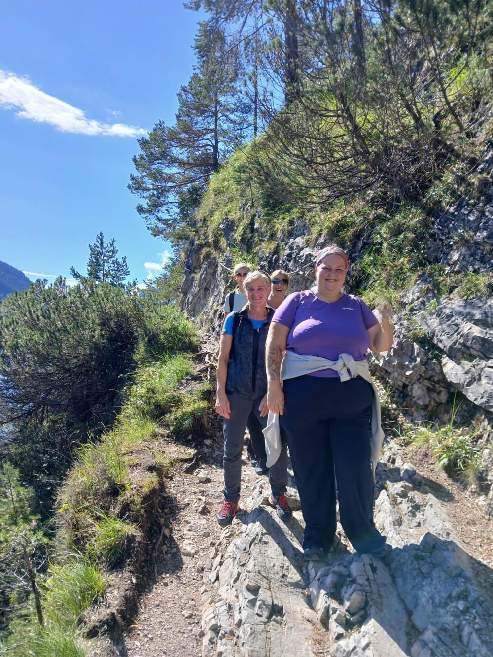 Beim Wandern